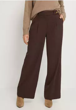 Lascana Palazzohose mit weitem Bein (24284822) dunkelbraun