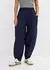 bonprix 3/4-Hose aus Leinen-Mix mit Seitenschlitzen, Regular Fit (91670795) dunkelblau