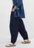 bonprix 3/4-Hose aus Leinen-Mix mit Seitenschlitzen, Regular Fit (91670795) dunkelblau