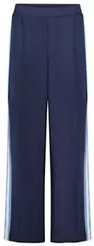 Cartoon Stoffhose mit Galonstreifen, gerade (60097219) dunkelblau