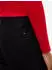 Tommy Hilfiger Cotton Wide Leg Pant Hose (WW0WW49471) schwarz