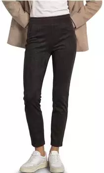 Street One High Waist Skinny Leg Hose aus Velours (A38088617874)