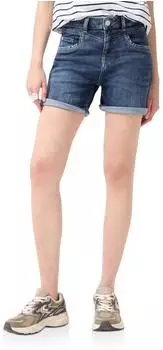 Street One High Waist Jeans Shorts (F38107917061)