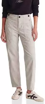 Street One Mid Waist Barrel Leg Hose im Loose Fit (F38132517853)