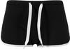 Urban Classics Ladies French Terry Hotpants black/white (TB363-50)