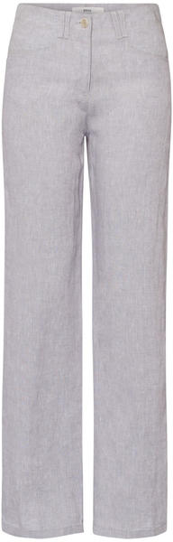 BRAX Farina Linen Pants (72-2207) silver grey