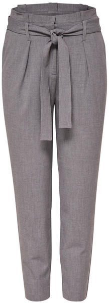 Only Nicole Paperbag Ankle Pants (15160446) light grey melange