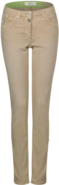 Cecil Casual Fit Colour Pants (B372835) sand beige