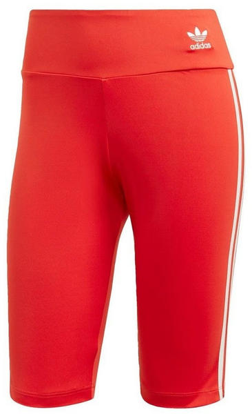 Adidas Originals Biker Shorts Women lush red/white
