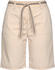 Tom Tailor Relaxed Chino Bermuda Shorts with a Fabric Belt soft vanilla