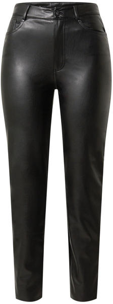 Only Faux Leather Trousers (15209293) black