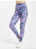 Urban Classics Leggings High Waist Tie Dye blue (TB3443-02444)