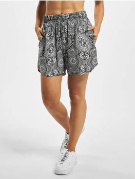 Urban Classics Shorts Ladies All Over Print Viscose Resort black (TB343501060)