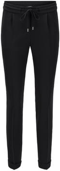 Hugo Boss Relaxed-Fit Hose aus Stretch-Krepp in Cropped-Länge (50427841) schwarz