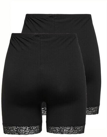 Only Onllive Love Life Lace Shorts 2pack Jrs (15185773) black