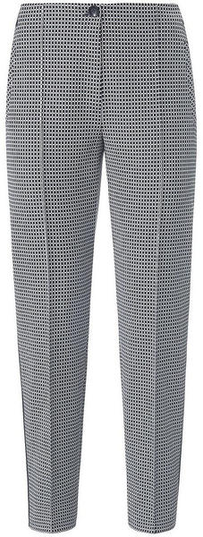 Gerry Weber Checked Pants (1_92409-38113) blue/ivory check