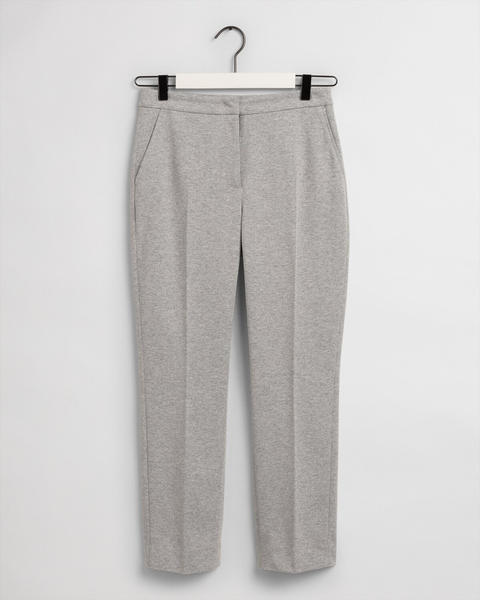 GANT Tech Prep™ Jersey Piqué Zigarettenhose (4150164-93) grey melange