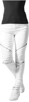 Urban Classics Ladies Stretch Biker Pants (TB1215-00220-0006) white
