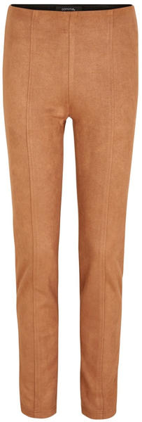 Comma Suede trousers (85.899.73.1086.8477) camel velour