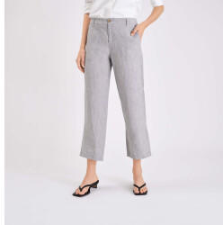 MAC Mac Jeans - Nora Cropped, Pure Linen (4617-00-0294-042M) grau