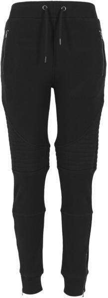 Urban Classics Ladies Melange Biker Sweatpants black/black (TB1055-00017)