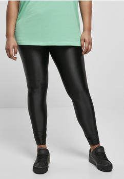 Urban Classics Ladies Highwaist Shiny Metalic Leggings (TB4344-00007-0037) black
