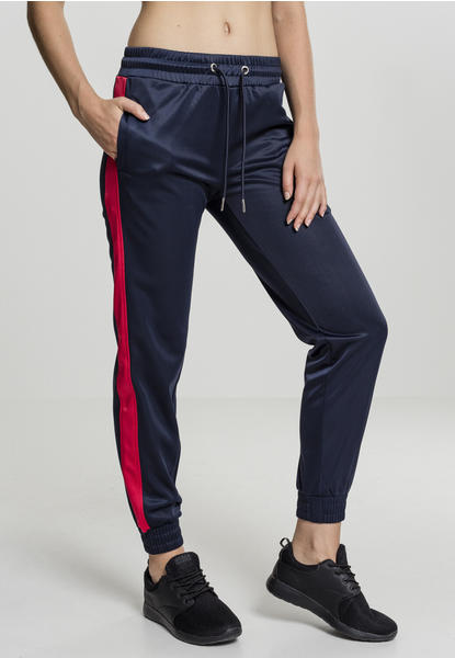 Urban Classics Ladies Cuff Track Pants (TB1857-01227-0042) navy/fire red