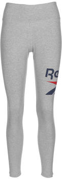 Reebok Identity Logo Leggings Medium Grey Heather