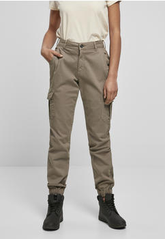 Urban Classics Ladies High Waist Cargo Pants (TB3048-03257-0008) softtaupe