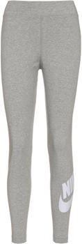 Nike Plus Size Sportswear Essential High Waisted Leggings dark grey heather/white