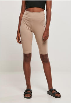 Urban Classics Ladies Organic Stretch Jersey Cycle Shorts (TB5014-03257-0037) softtaupe