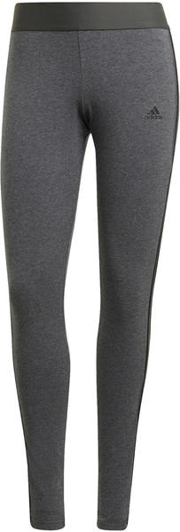 Adidas Loungewear Essentials 3-Stripes Leggings dark grey heather/black