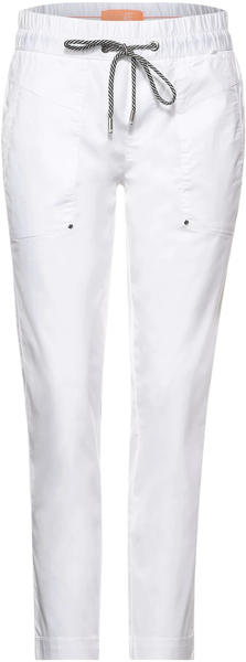 Street One Bonny Loose Fit Pants (A375107) white