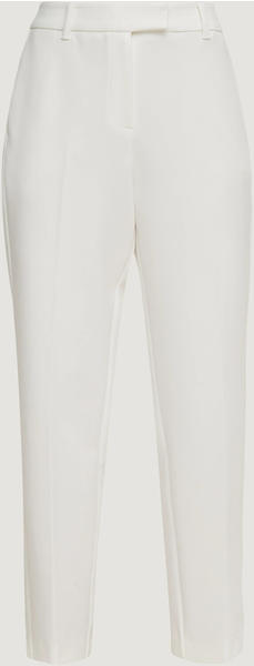 Comma Slim: Elegante Chino aus Viskosemix (2111044.0120) weiß
