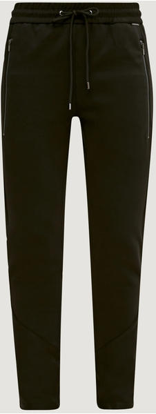 Comma Slim: Jogpants in Twilloptik (80.899.73.X0) schwarz