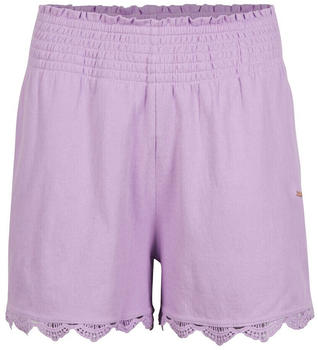 O'Neill Ava Smocked Short Joggers (1700030) purple