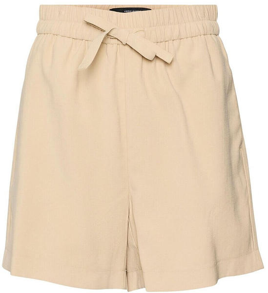 Vero Moda Carmen Loose Fit High Waist Shorts(10278931) beige