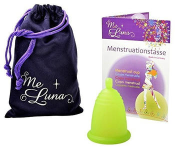 Me Luna Menstruationstasse Classic - Kugel - Grün - Größe M