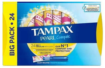 Tampax Pearl Compak Tampons mit Applikator (96 Stk.)
