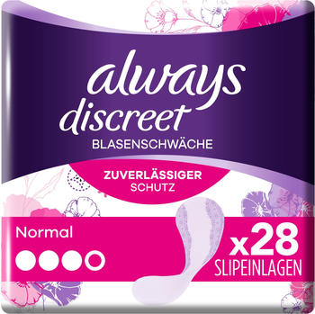 Always Discreet Slipeinlagen Normal (28 Stk.)