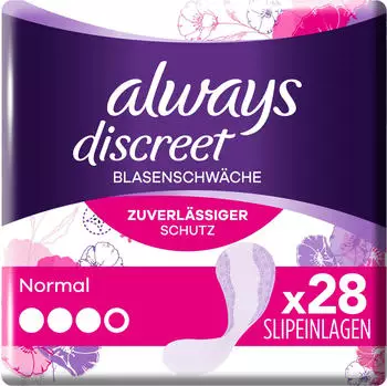 Always Discreet Slipeinlagen Normal (28 Stk.)