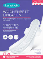 PZN-DE 18657232, Lansinoh Wochenbett-Einlagen 0 - 2 Woch.nach Geburt Binden...