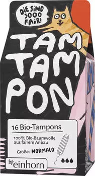 Einhorn Bio Normalo Tampons (16 Stk.)