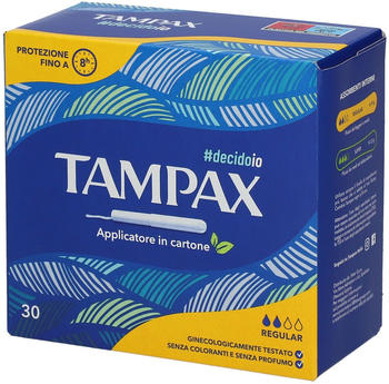 Tampax Tampons mit Applikator regular blau (30 Stk.)