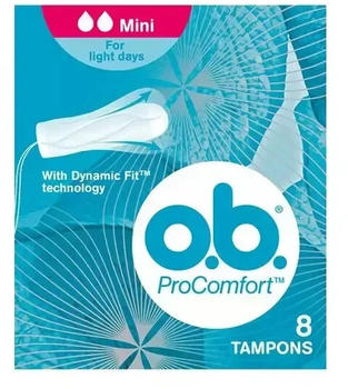o.b. Pro Comfort Tampons Mini (8 Stk.)