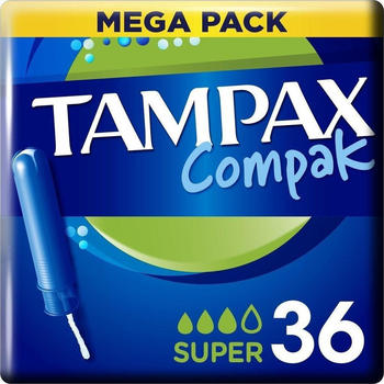 Tampax Compak Tampón Super (36 Stk.)