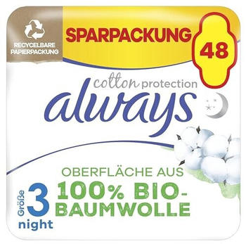 Always Ultra Cotton Protection Night (3 x 16 Stk.)