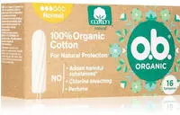 Organic Normal Tampons - Variant: 16 ks