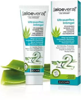 Aloe Vera2 Zuccari Ultrasanftes Intimgel 80ml