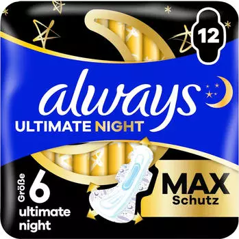 Always Binde Ultimate Night Max Protection 12 Stk.